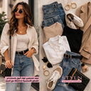 كيف تصنعين لوك أنيق باستخدام القطع الأساسية (Basics) مع الجينز