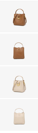 Genuine Leather Handbag حقيبة يد نسائية من الجلد الطبيعي Crossbody & Shoulder Bag أنيقة