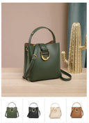 Genuine Leather Handbag حقيبة يد نسائية من الجلد الطبيعي Crossbody & Shoulder Bag أنيقة