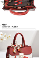 Luxury Women Tote Bag حقيبة يد نسائية أنيقة Crossbody & Shoulder Bag بتصميم عصري 2025