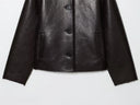 Faux Leather Women Jacket جاكيت نسائي جلد صناعي بأكمام طويلة Reversible Jacket بتصميم أنيق 2025
