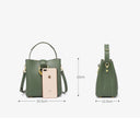 Genuine Leather Handbag حقيبة يد نسائية من الجلد الطبيعي Crossbody & Shoulder Bag أنيقة