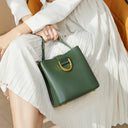 Genuine Leather Handbag حقيبة يد نسائية من الجلد الطبيعي Crossbody & Shoulder Bag أنيقة